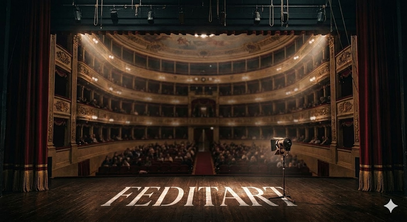 Spettacolo teatrale in scena